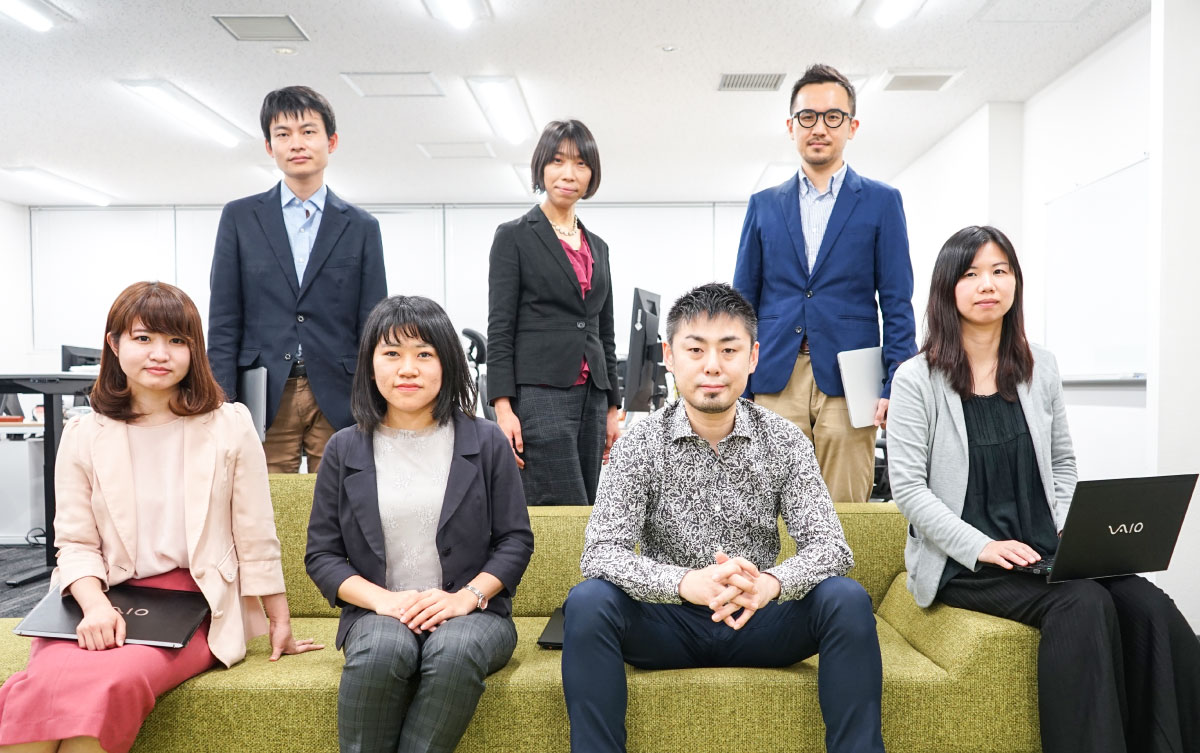 ウェブライダーメンバーの集合写真