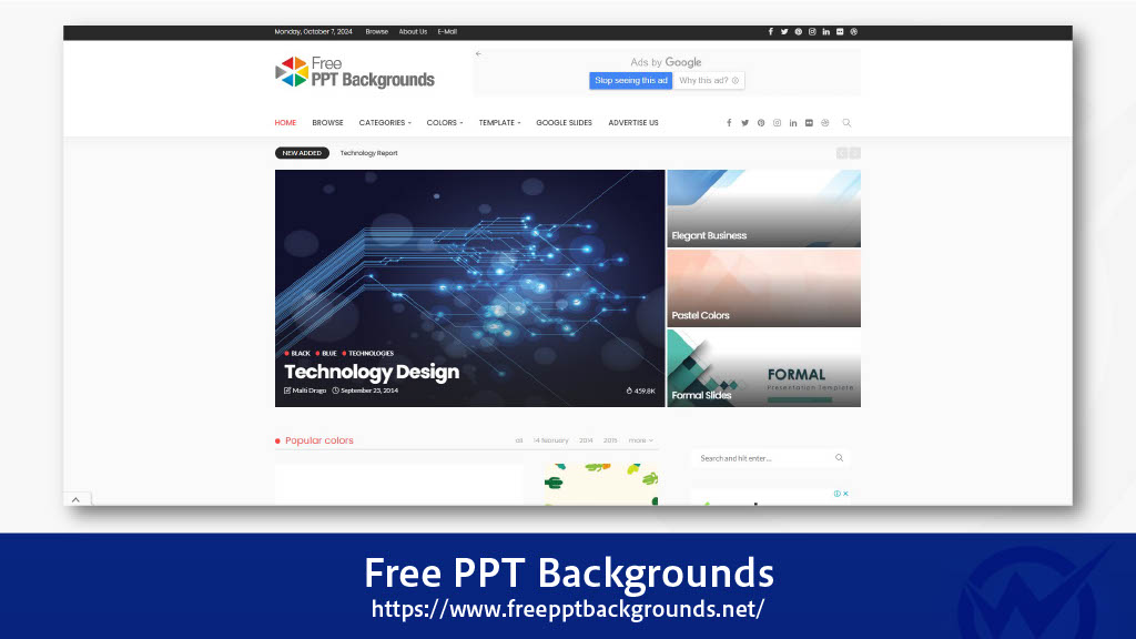 Free PPT Backgrounds