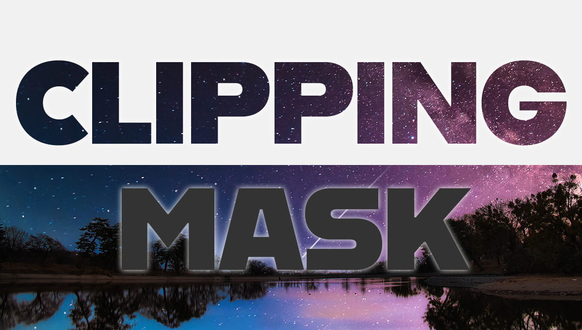 文字の中に画像を入れる