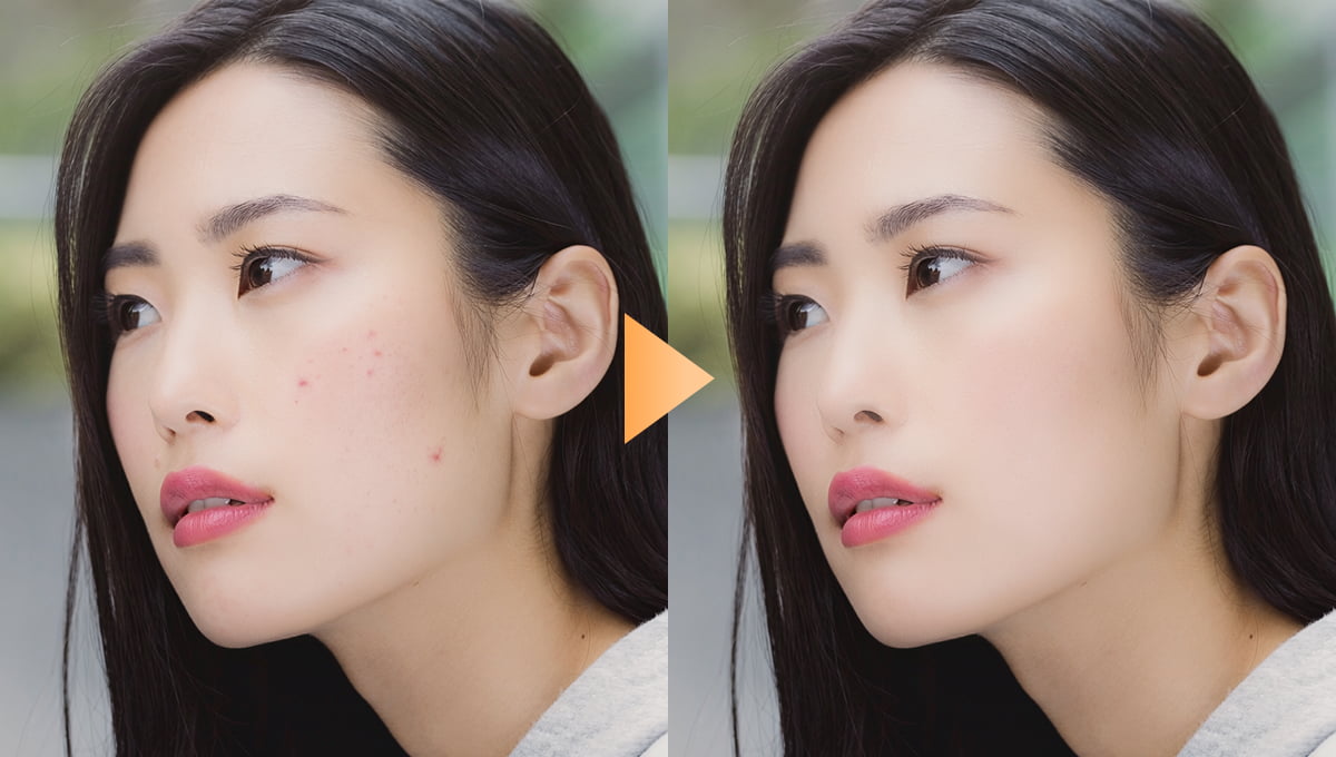 肌を自然に整えて、清潔感のある印象に