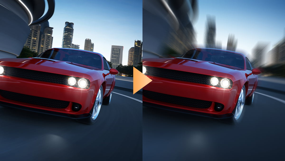 視線を集めて、主役を引き立てる