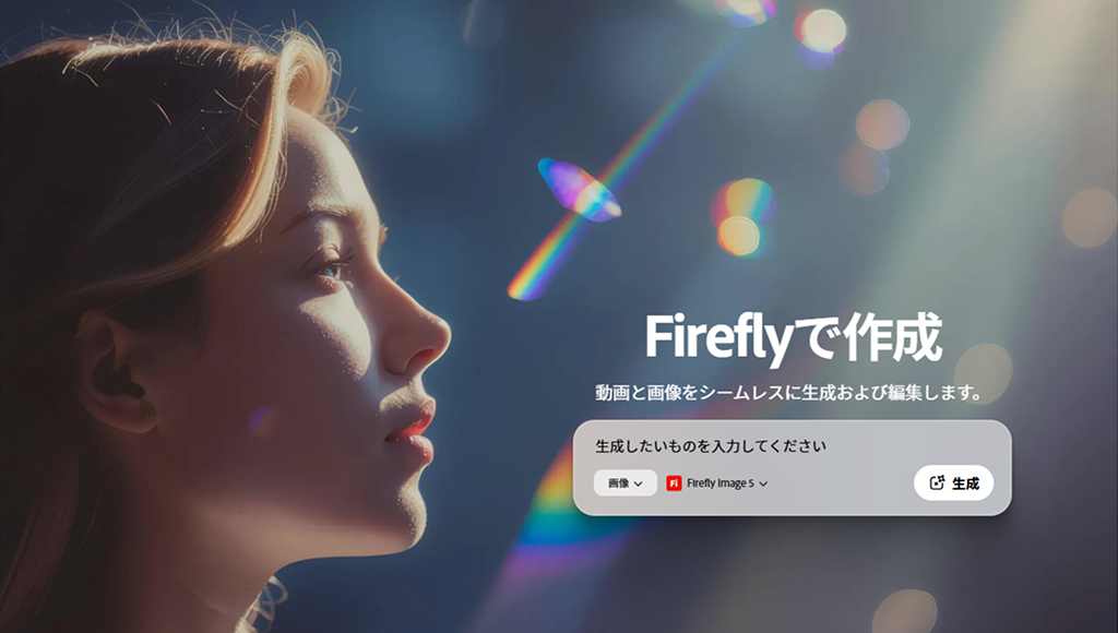 アイデアを形にする生成AI「Adobe Firefly」